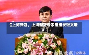 《上海新冠，上海新冠专家组组长张文宏》