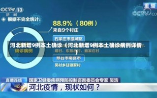 河北新增9例本土确诊（河北新增9例本土确诊病例详情）