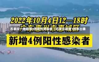 石家庄一地新增3例阳性感染者（石家庄新增1例本土确）