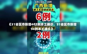 《31省区市新增402例本土确诊，31省区市新增94例本土确诊》