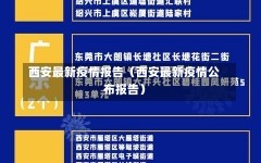 西安最新疫情报告（西安最新疫情公布报告）