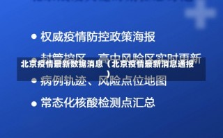 北京疫情最新数据消息（北京疫情最新消息通报）