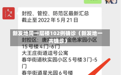 新发地同一层楼102例确诊（新发地一共确诊）