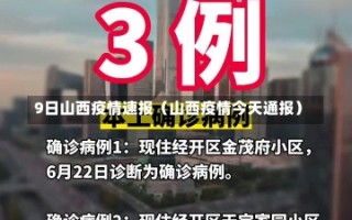 9日山西疫情速报（山西疫情今天通报）