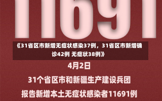 《31省区市新增无症状感染37例，31省区市新增确诊42例 无症状38例》