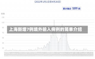 上海新增7例境外输入病例的简单介绍