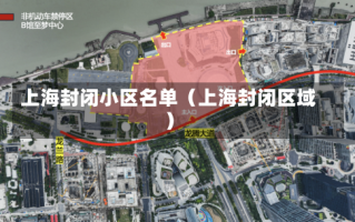 上海封闭小区名单（上海封闭区域）