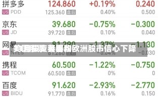 11月投资者喜欢
美国股票 英国和欧洲股市信心下降