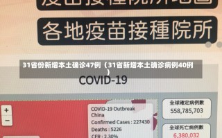 31省份新增本土确诊47例（31省新增本土确诊病例40例）