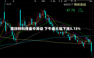 奥玛特科技盘中异动 下午盘大幅下挫5.13%