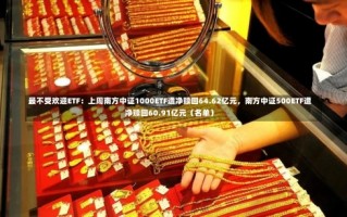 最不受欢迎ETF：上周南方中证1000ETF遭净赎回64.62亿元，南方中证500ETF遭净赎回60.91亿元（名单）