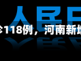 《河南新增本土确诊118例，河南新增本土确诊108例》