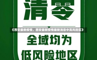 《西安最新疫情，西安最新疫情最新消息中高风险区》