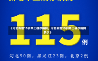 《河北新增15例本土确诊病例，河北新增15例本土确诊病例多少》