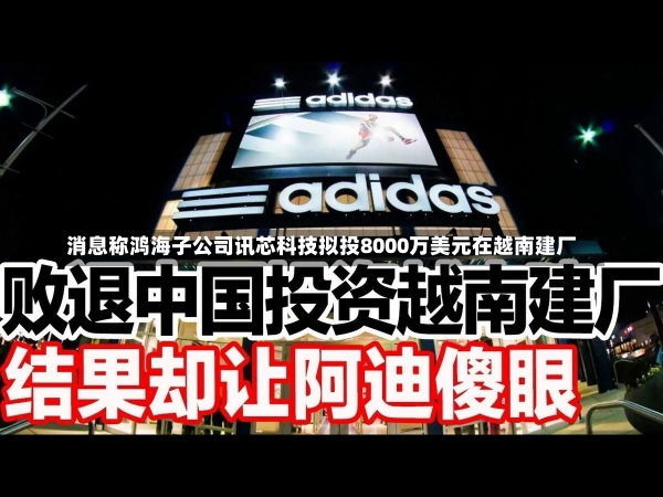 消息称鸿海子公司讯芯科技拟投8000万美元在越南建厂-第2张图片-多讯网