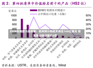 2024年美国大选观察：机构预计将耗资将达160亿美元 哈里斯是特朗普的2倍-第1张图片-多讯网