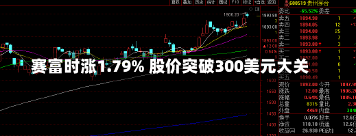 赛富时涨1.79% 股价突破300美元大关-第3张图片-多讯网