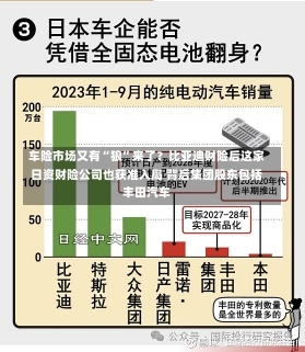 车险市场又有“狼”来了？比亚迪财险后这家日资财险公司也获准入局 背后集团股东包括丰田汽车-第1张图片-多讯网