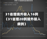 31省增境外输入16例（31省增20例境外输入病例）-第2张图片-多讯网