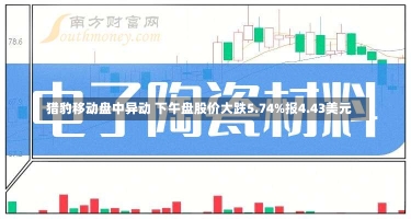 猎豹移动盘中异动 下午盘股价大跌5.74%报4.43美元-第1张图片-多讯网