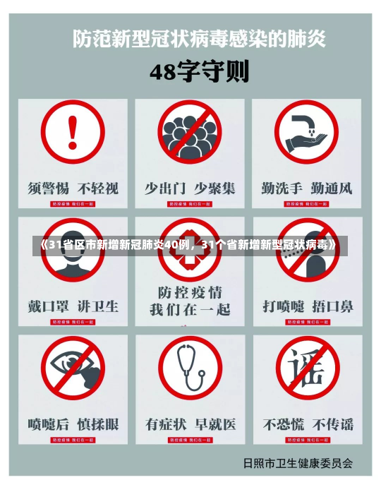 《31省区市新增新冠肺炎40例，31个省新增新型冠状病毒》-第2张图片-多讯网