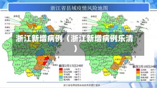 浙江新增病例（浙江新增病例乐清）-第1张图片-多讯网