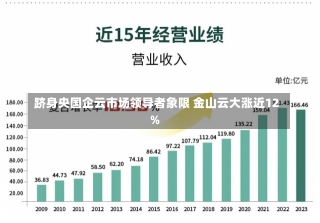 跻身央国企云市场领导者象限 金山云大涨近12%-第1张图片-多讯网