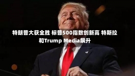 特朗普大获全胜 标普500指数创新高 特斯拉和Trump Media飙升-第1张图片-多讯网