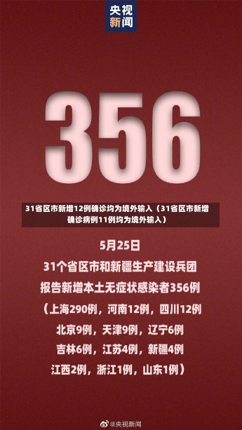 31省区市新增12例确诊均为境外输入（31省区市新增确诊病例11例均为境外输入）-第2张图片-多讯网