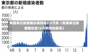 美国单日新增确诊病例逾2.5万例（美国单日新增确诊超16万例再创新高）-第1张图片-多讯网