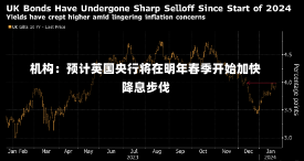 机构：预计英国央行将在明年春季开始加快降息步伐-第1张图片-多讯网