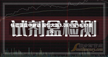 快验保盘中异动 股价大跌5.08%报18.87美元-第2张图片-多讯网