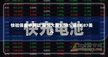 快验保盘中异动 股价大跌5.08%报18.87美元-第1张图片-多讯网