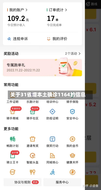 关于31省增本土确诊1164的信息-第1张图片-多讯网