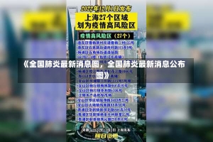 《全国肺炎最新消息图，全国肺炎最新消息公布图》-第1张图片-多讯网