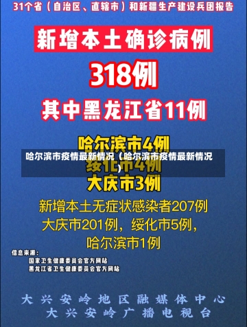 哈尔滨市疫情最新情况（哈尔滨市疫情最新情况）-第2张图片-多讯网