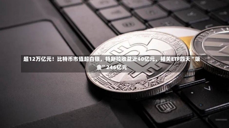 超12万亿元！比特币市值超白银，特斯拉收益近40亿元，相关ETF四天“吸金”246亿元-第3张图片-多讯网