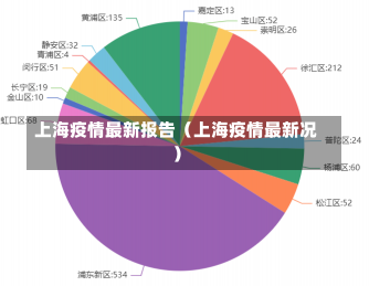 上海疫情最新报告（上海疫情最新况）-第1张图片-多讯网