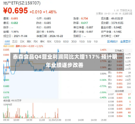 泰森食品Q4营业利润同比大增117% 预计明年业绩逐步改善-第1张图片-多讯网