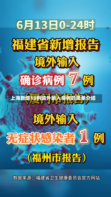 上海新增13例境外输入病例的简单介绍-第2张图片-多讯网