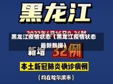 黑龙江疫情状态（黑龙江疫情状态最新数据）-第1张图片-多讯网