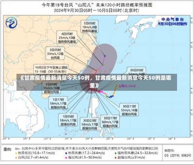 《甘肃疫情最新消息今天50例，甘肃疫情最新消息今天50例是哪里》-第2张图片-多讯网