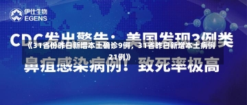 《31省份昨日新增本土确诊9例，31省昨日新增本土病例21例》-第2张图片-多讯网