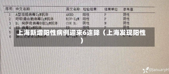 上海新增阳性病例迎来6连降（上海发现阳性）-第2张图片-多讯网