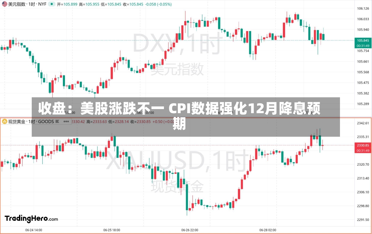 收盘：美股涨跌不一 CPI数据强化12月降息预期-第3张图片-多讯网