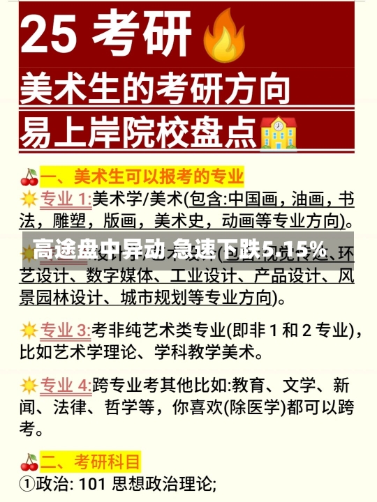 高途盘中异动 急速下跌5.15%-第1张图片-多讯网