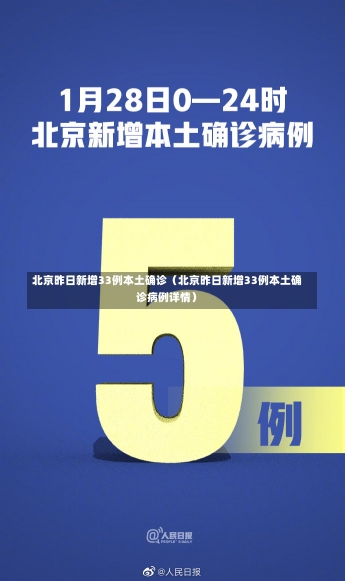 北京昨日新增33例本土确诊（北京昨日新增33例本土确诊病例详情）-第1张图片-多讯网