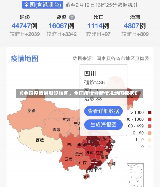 《全国疫情最新现状图，全国疫情最新情况地图数据》-第1张图片-多讯网