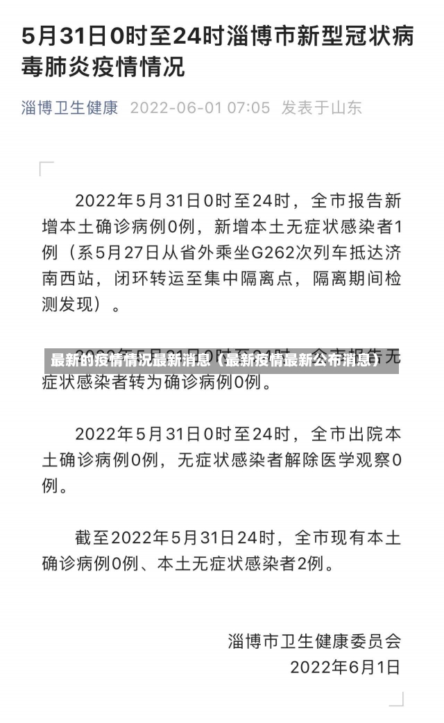 最新的疫情情况最新消息（最新疫情最新公布消息）-第2张图片-多讯网