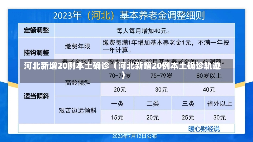 河北新增20例本土确诊（河北新增20例本土确诊轨迹）-第1张图片-多讯网